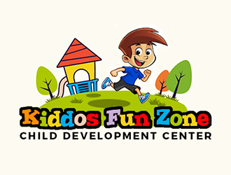 Kiddos Fun Zone Child Development Center logo design by Optimus