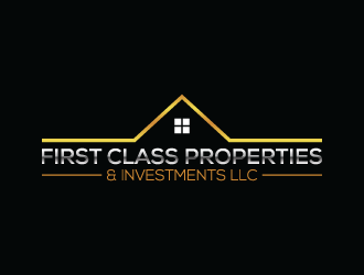 First Class Properties & Investments LLC logo design by aryamaity
