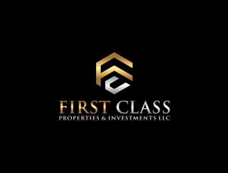 First Class Properties & Investments LLC logo design by alby