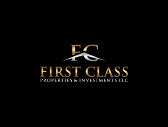 First Class Properties & Investments LLC logo design by alby