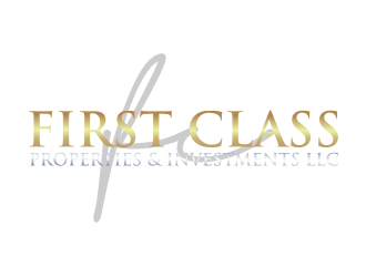 First Class Properties & Investments LLC logo design by rief