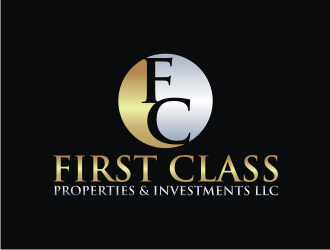 First Class Properties & Investments LLC logo design by rief