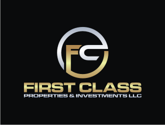 First Class Properties & Investments LLC logo design by rief