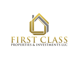 First Class Properties & Investments LLC logo design by RatuCempaka
