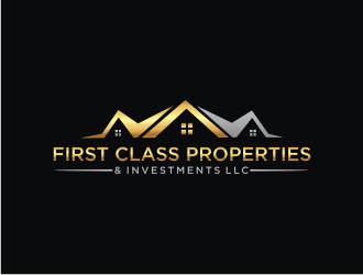 First Class Properties & Investments LLC logo design by Sheilla