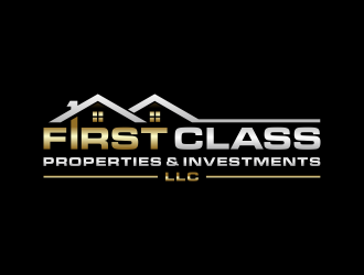 First Class Properties & Investments LLC logo design by hidro