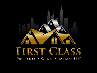 First Class Properties & Investments LLC logo design by Girly