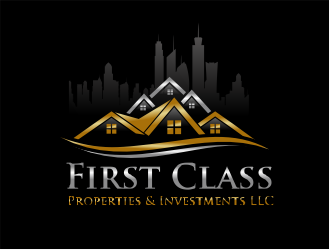 First Class Properties & Investments LLC logo design by Girly