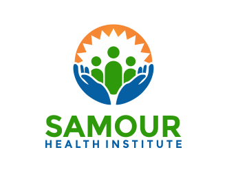 SAMOUR Health Institute logo design by Girly