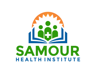 SAMOUR Health Institute logo design by Girly