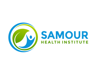 SAMOUR Health Institute logo design by aldesign
