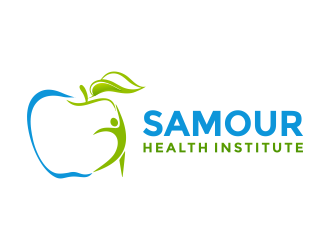 SAMOUR Health Institute logo design by aldesign