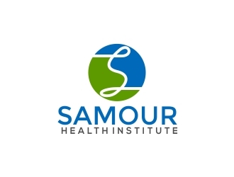 SAMOUR Health Institute logo design by onetm