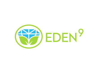Eden Nine aka EDEN9 logo design by keylogo