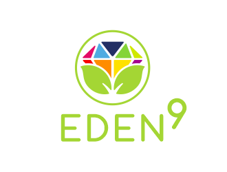 Eden Nine aka EDEN9 logo design by SmartTaste