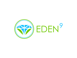 Eden Nine aka EDEN9 logo design by ammad