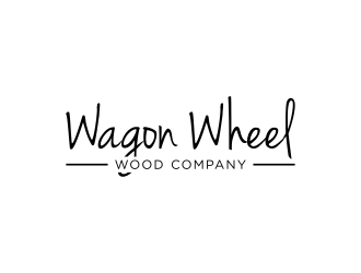 Wagon Wheel Wood Company logo design by p0peye