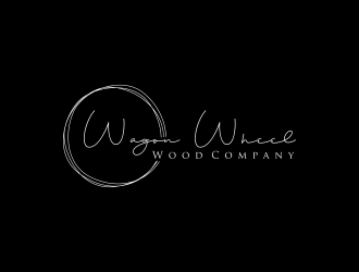 Wagon Wheel Wood Company logo design by Editor