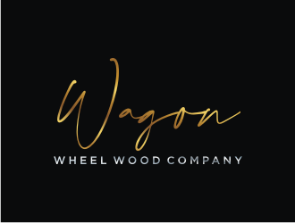 Wagon Wheel Wood Company logo design by bricton