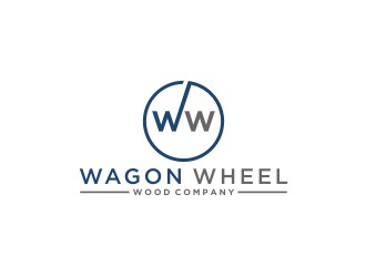 Wagon Wheel Wood Company logo design by bricton