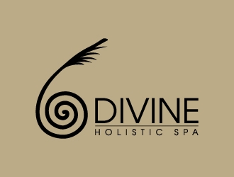 DIVINE HOLISTIC SPA  logo design by abss