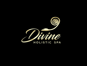DIVINE HOLISTIC SPA  logo design by YONK