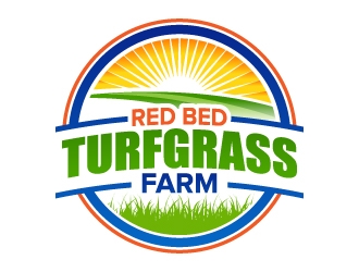 RED BED TURFGRASS FARM  logo design by jaize