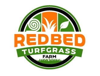 RED BED TURFGRASS FARM  logo design by jaize