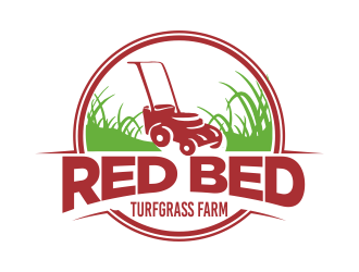 RED BED TURFGRASS FARM  logo design by YONK