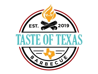 Taste of Texas Barbecue logo design by cybil