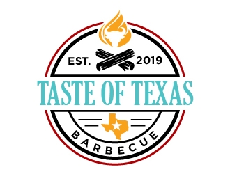 Taste of Texas Barbecue logo design by cybil