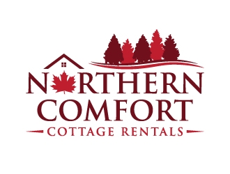 Northern Comfort Cottage Rentals logo design by akilis13