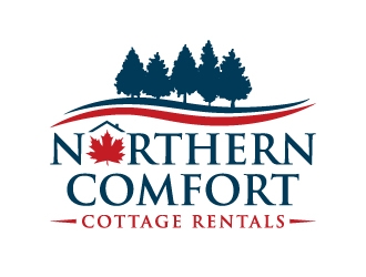 Northern Comfort Cottage Rentals logo design by akilis13