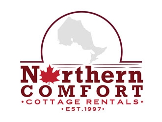 Northern Comfort Cottage Rentals logo design by DreamLogoDesign