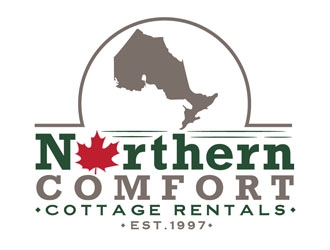 Northern Comfort Cottage Rentals logo design by DreamLogoDesign