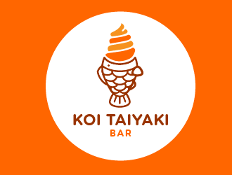 KOI TAIYAKI BAR logo design by SOLARFLARE