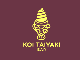 KOI TAIYAKI BAR logo design by SOLARFLARE