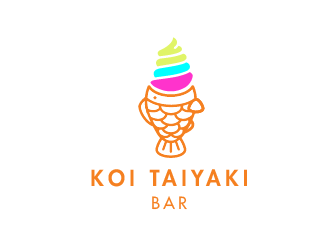 KOI TAIYAKI BAR logo design by SOLARFLARE