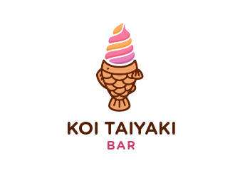 KOI TAIYAKI BAR logo design by SOLARFLARE