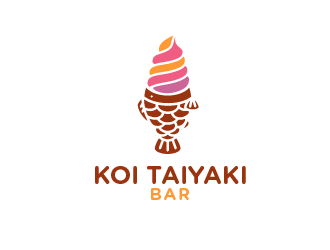 KOI TAIYAKI BAR logo design by SOLARFLARE
