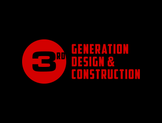 3rd Generation Design & Construction  logo design by lexipej