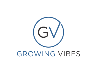 Growing Vibes logo design by akhi