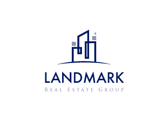 Landmark Real Estate Group logo design by PRN123