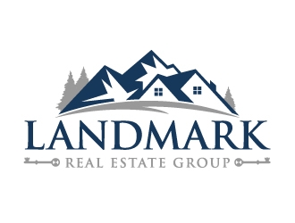 Landmark Real Estate Group logo design by akilis13