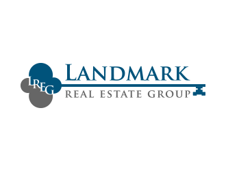 Landmark Real Estate Group logo design by lexipej