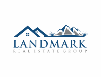 Landmark Real Estate Group logo design by ammad