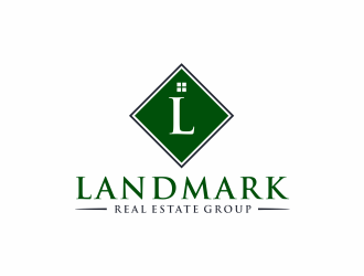 Landmark Real Estate Group logo design by ammad