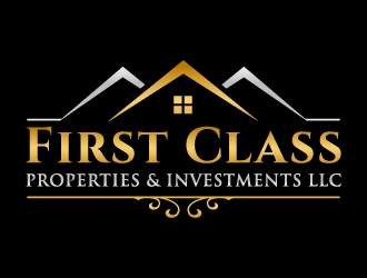 First Class Properties & Investments LLC logo design by akilis13