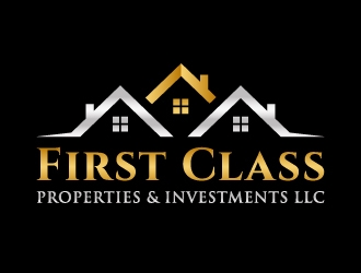 First Class Properties & Investments LLC logo design by akilis13