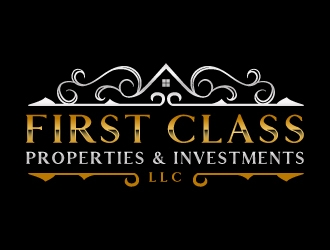 First Class Properties & Investments LLC logo design by akilis13